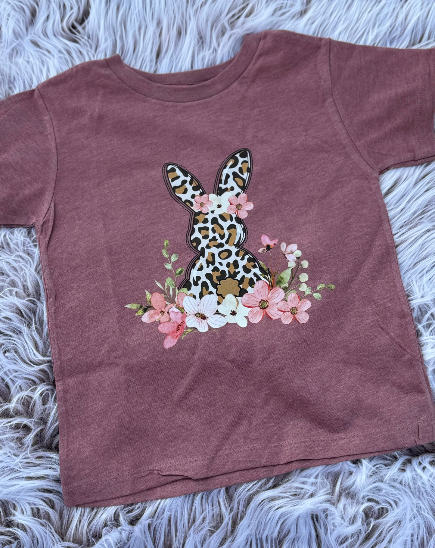 Cheetah/Floral Bunny