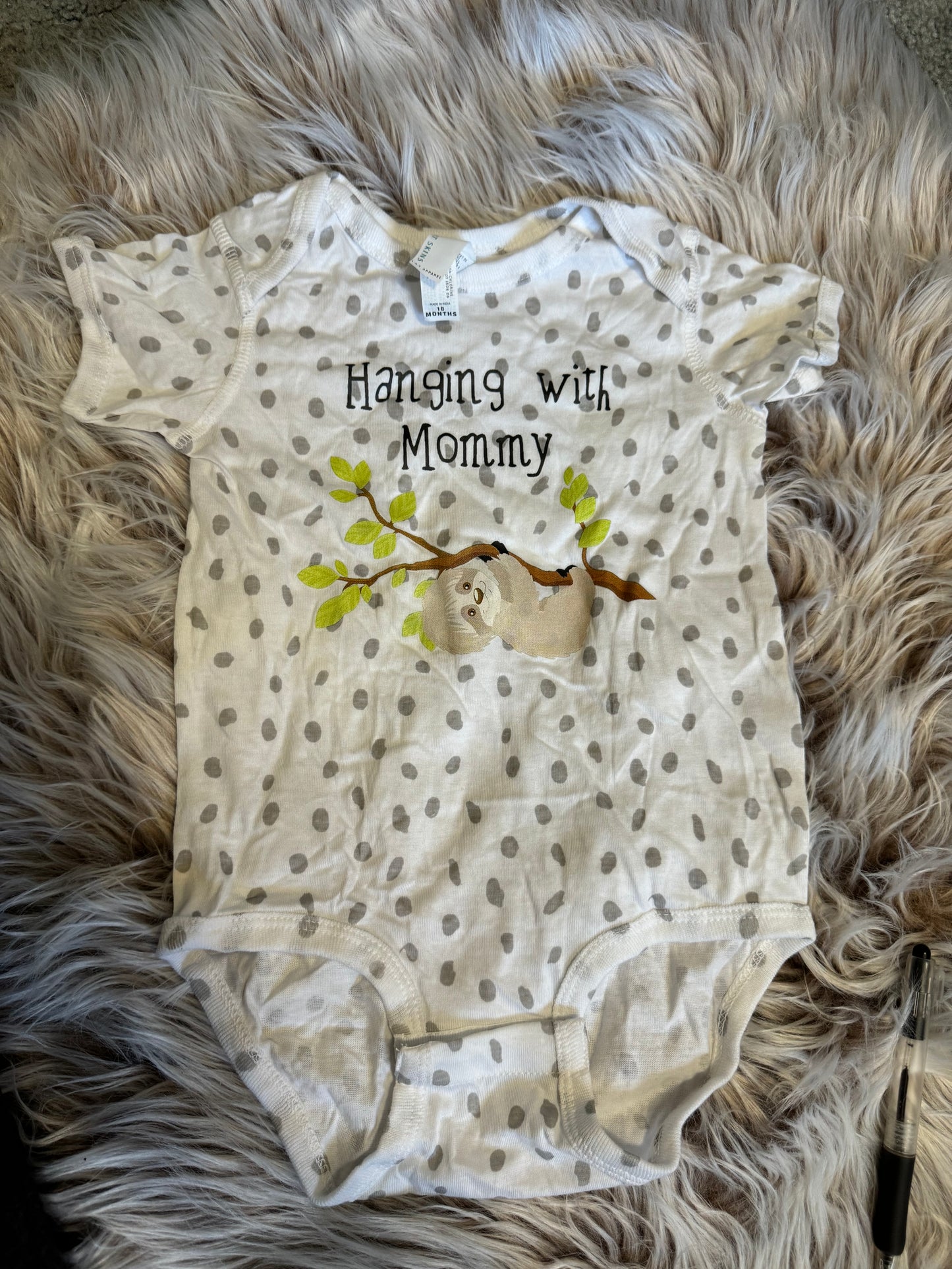 Hanging with Mommy