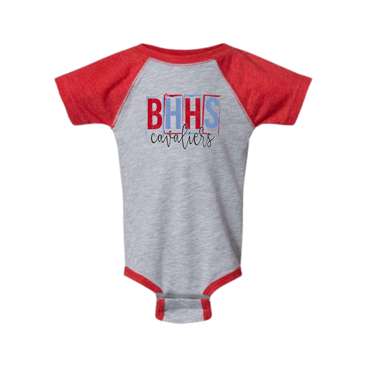 Short Sleeve Baseball Bodysuit