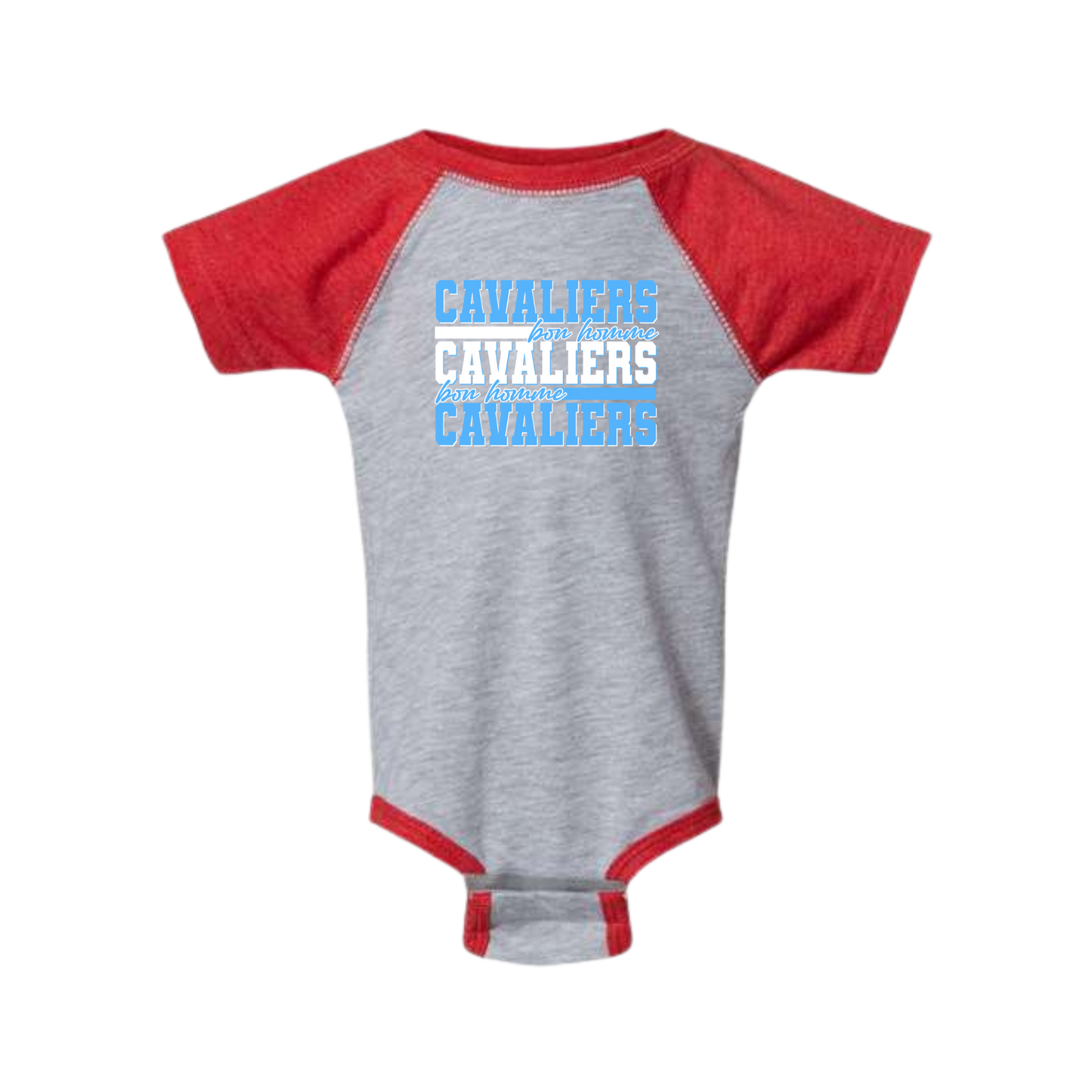 Short Sleeve Baseball Bodysuit