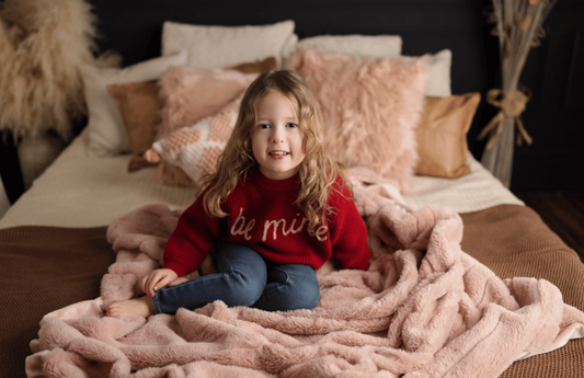 Valentine's Hand Embroidered Sweater
