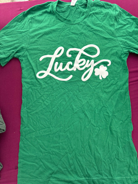 Lucky White Puff