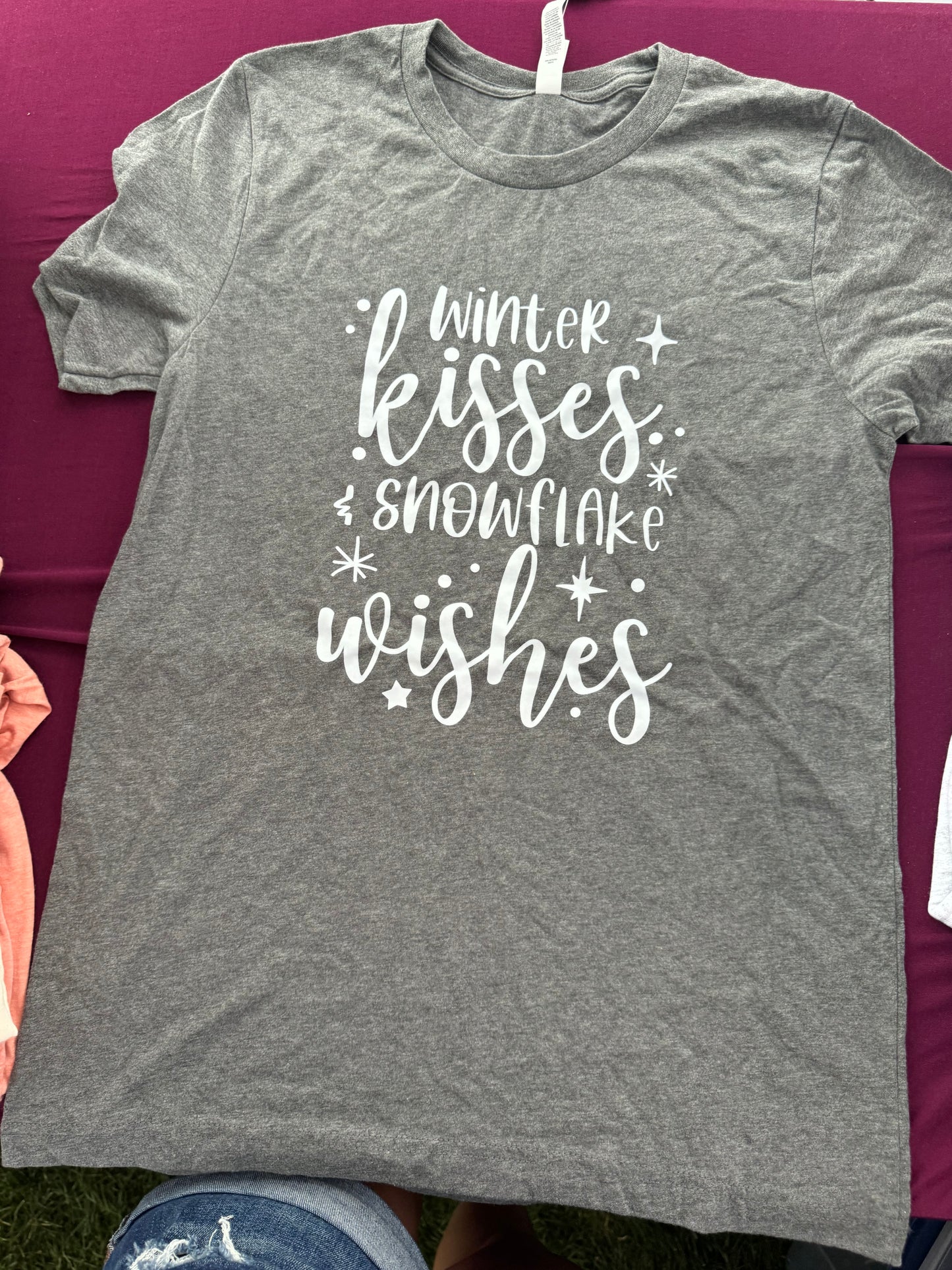 Winter Kisses Snowflake Wishes