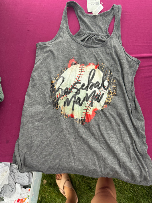 Baseball Mama Tank