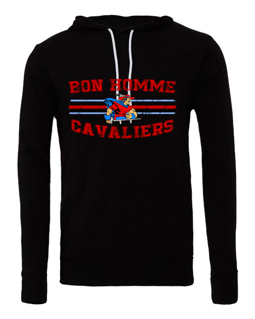 Adult Bon Homme Cavaliers Distressed Hoodie