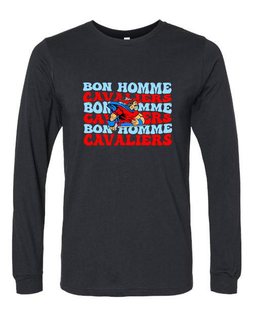 Adult Bon Homme Cavaliers Groovy Long Sleeve