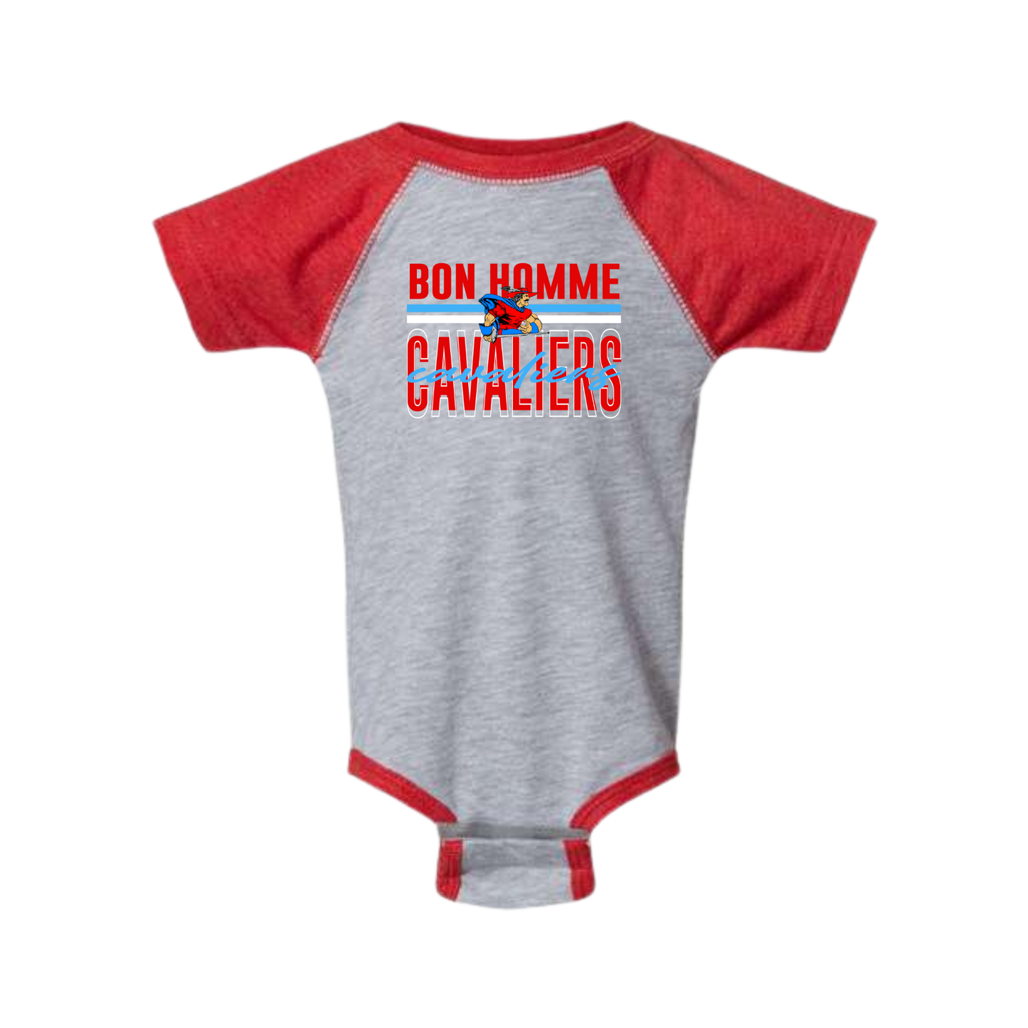 Short Sleeve Baseball Bodysuit