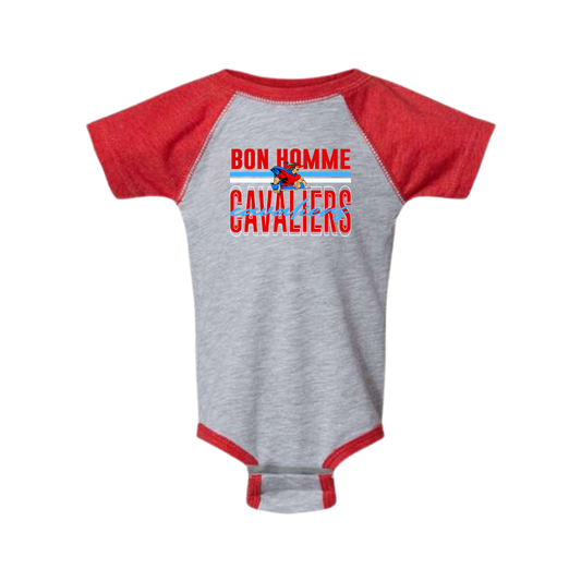 Short Sleeve Baseball Bodysuit