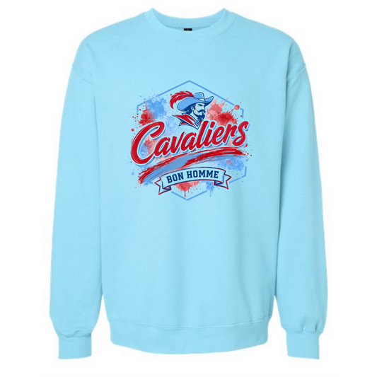 Cavaliers Paint Crewneck
