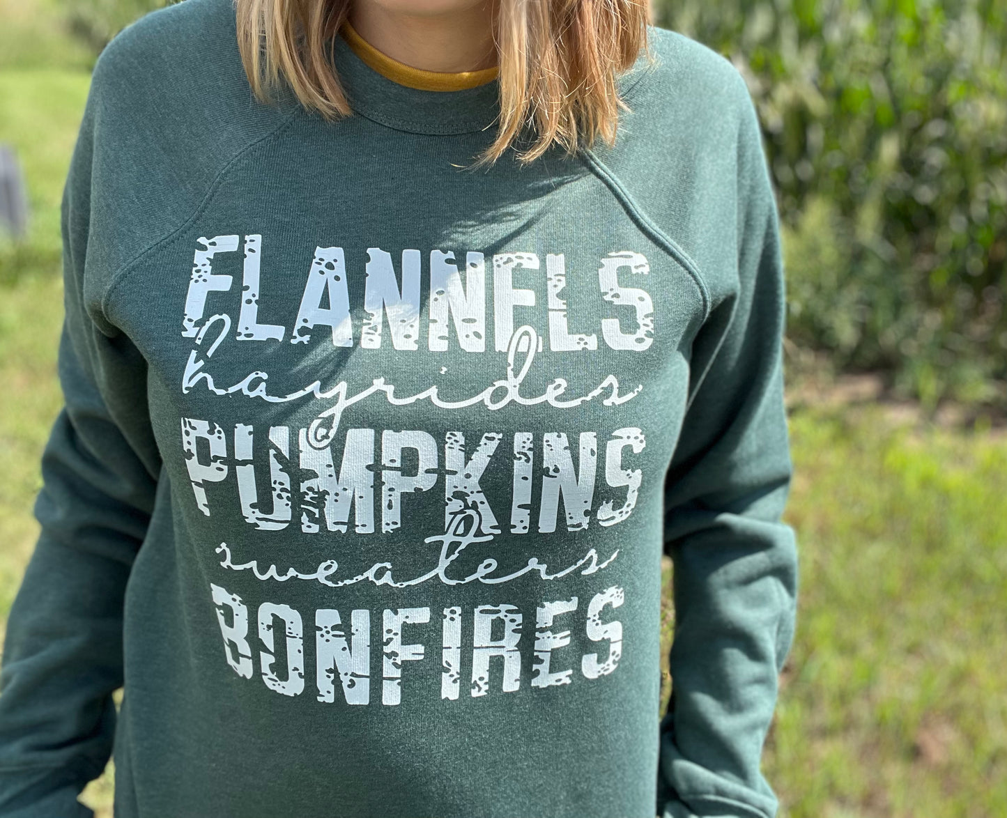 Fall Text Crewneck