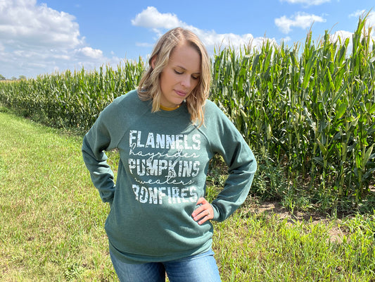 Fall Text Crewneck