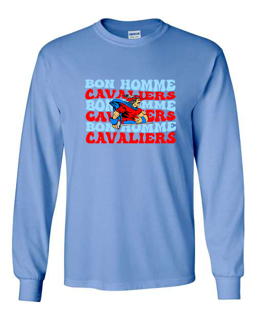 Adult Bon Homme Cavaliers Groovy Long Sleeve