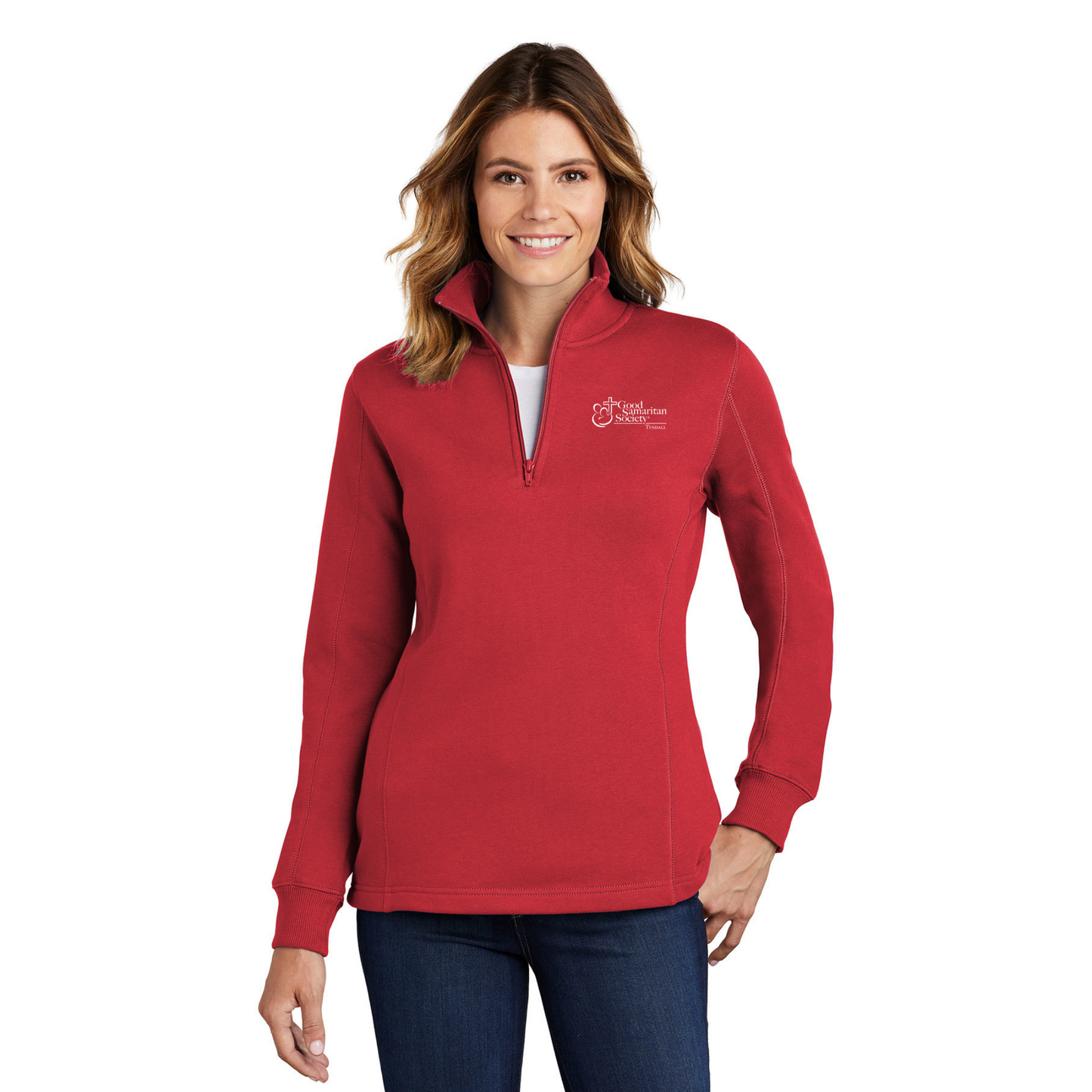Sport-Tek Women's 1/4 Zip Sweatshirt