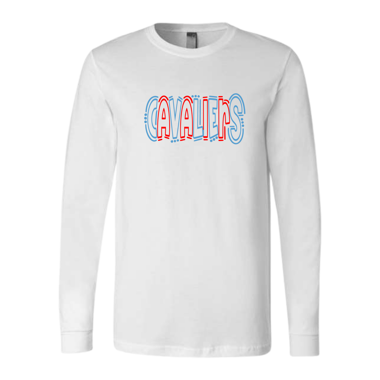 Cavaliers Doodle Long Sleeve Shirt