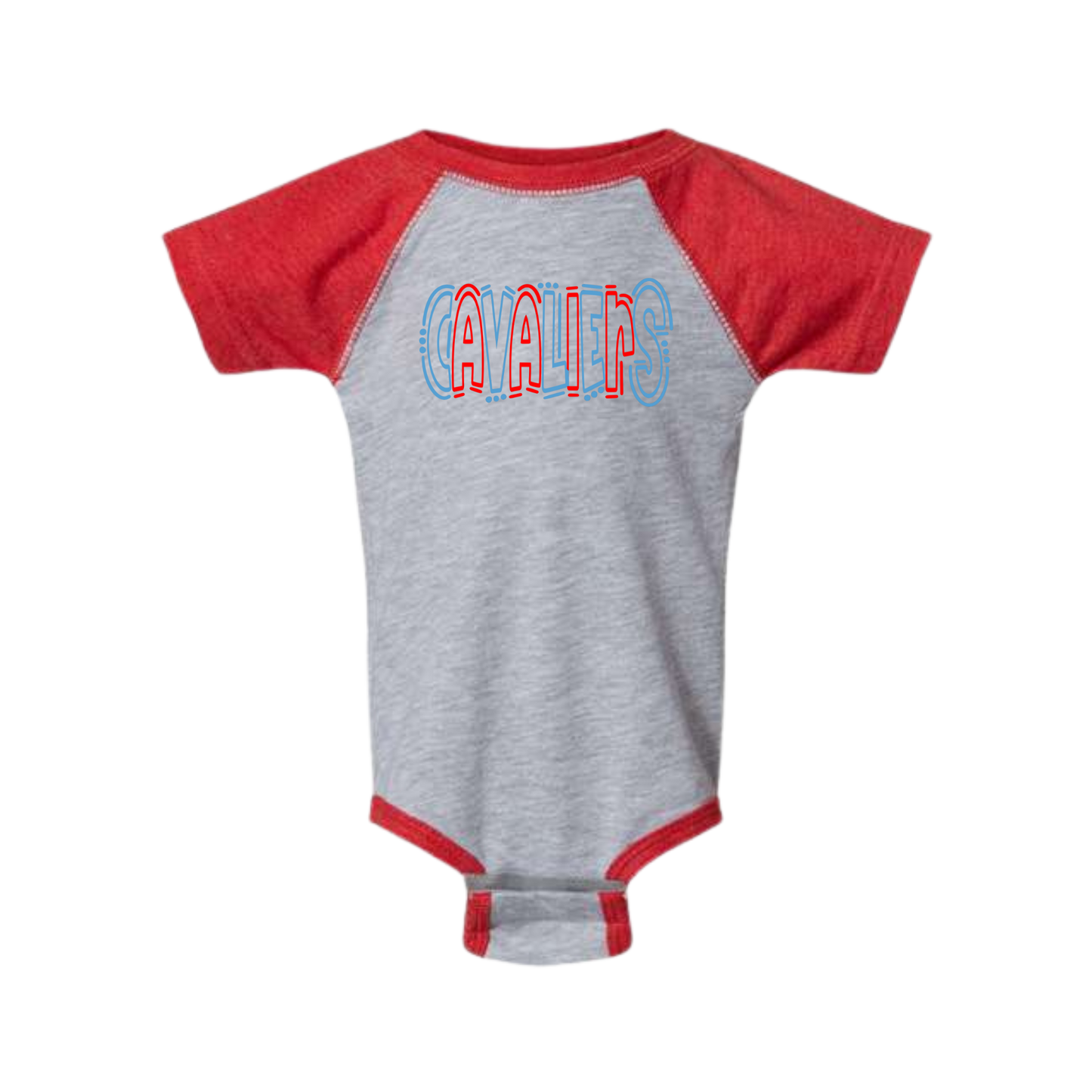 Short Sleeve Baseball Bodysuit