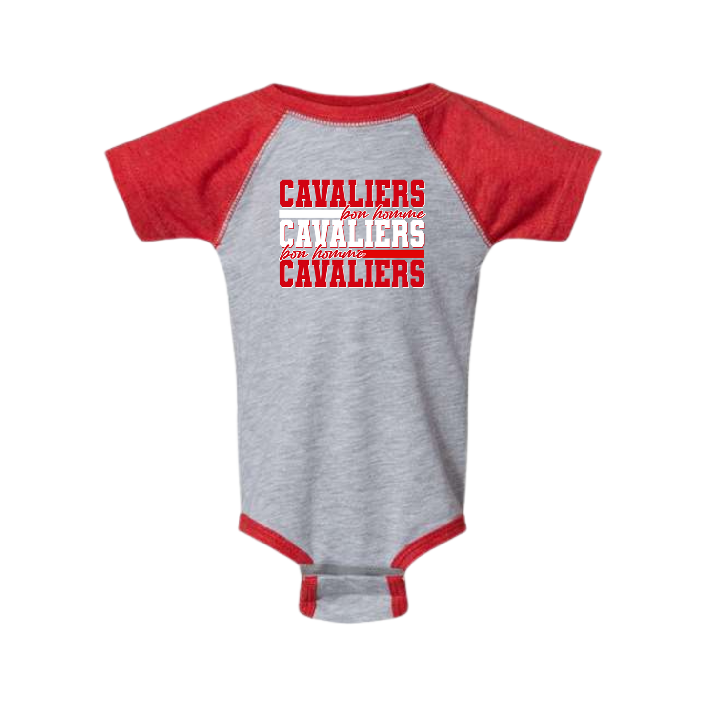 Short Sleeve Baseball Bodysuit