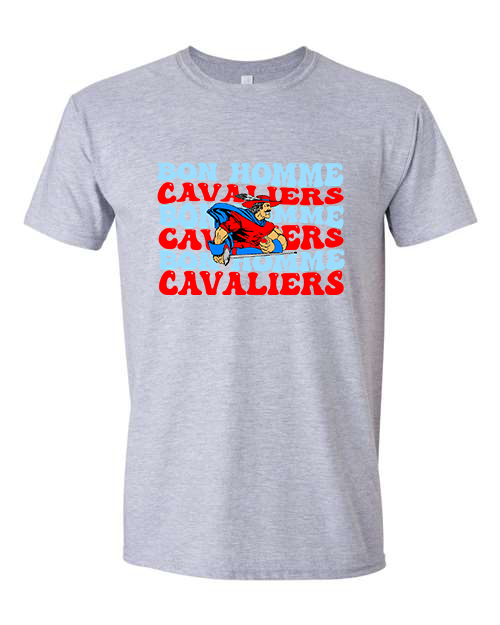 Adult Bon Homme Cavaliers Groovy Short Sleeve