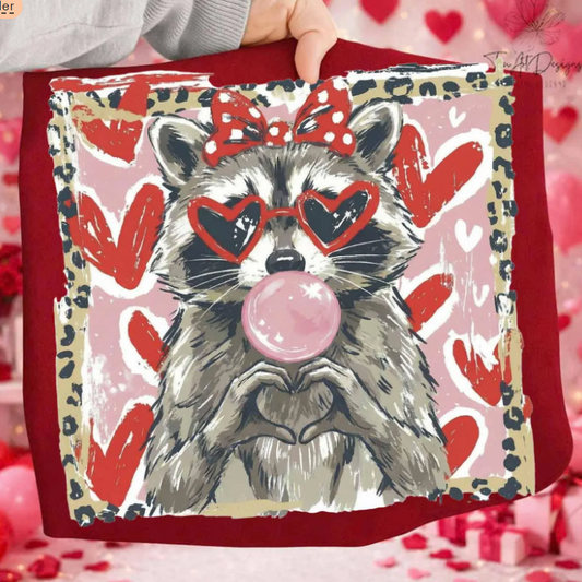 Valentine's Raccoon