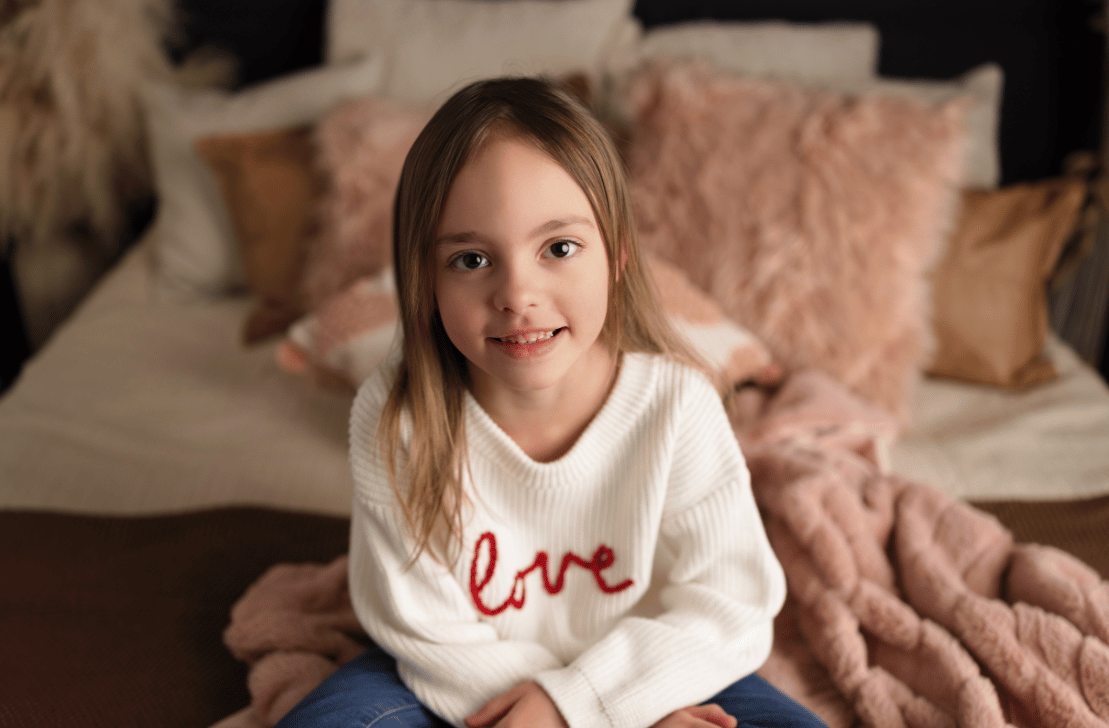 Valentine's Hand Embroidered Sweater