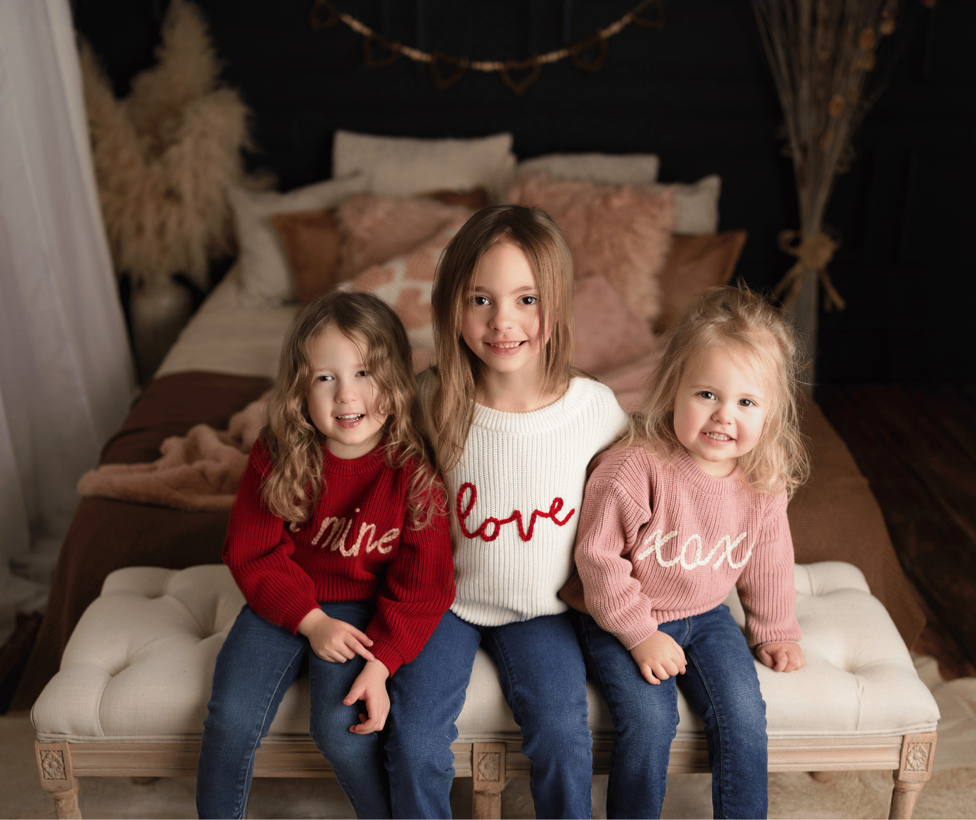 Valentine's Hand Embroidered Sweater