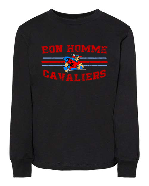 Toddler Bon Homme Cavaliers Distressed Long Sleeve