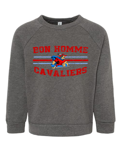 Toddler Bon Homme Cavaliers Distressed Crewneck