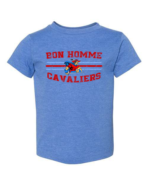 Infant Bon Homme Cavaliers Distressed Short Sleeve Bodysuit or T-Shirt