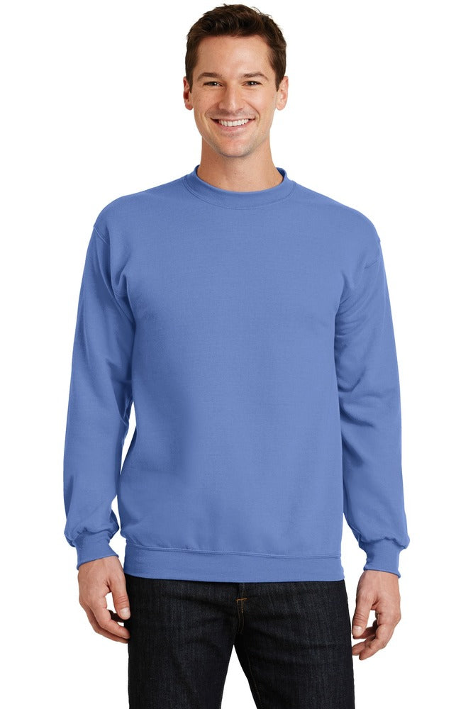 Adult Carolina Blue Unisex Fleece Crewneck