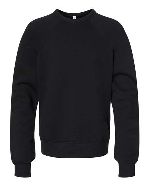 Youth Black Fleece Crewneck