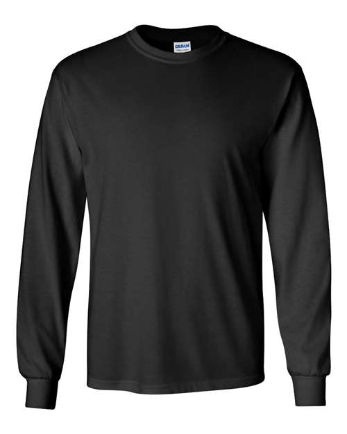 Black Adult Long Sleeve T-Shirt
