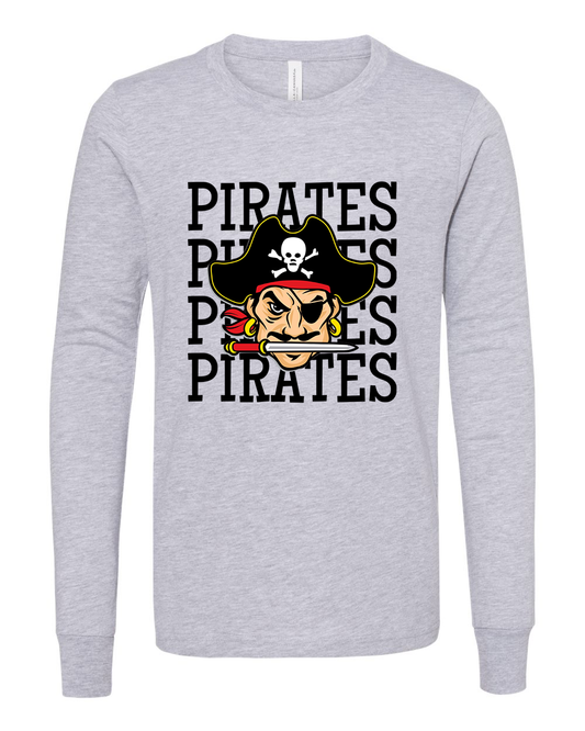 Pirates Youth Long Sleeve T-Shirt