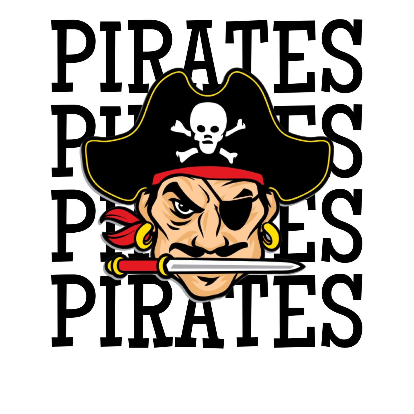 Pirates Infant Long Sleeve Bodysuit