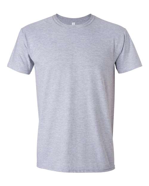 Adult Gray Unisex Short Sleeve T-Shirt