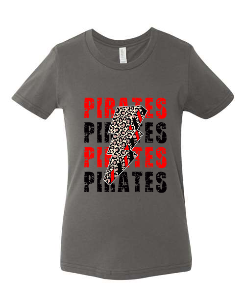 Youth Pirate Lightning Short Sleeve T-Shirt